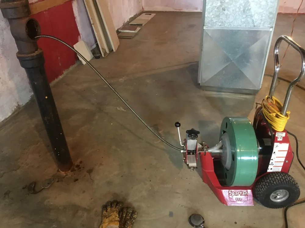 Slide of Action $75 Drain Cleaning