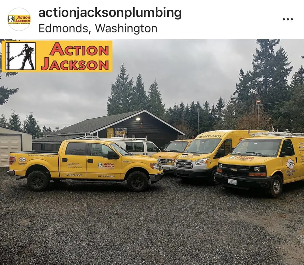 Top-rated pipe repair service in Edmonds, WA - Action Jackson Drain Cleaning & Plumbing