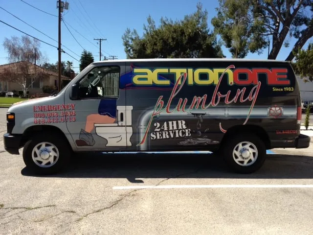 Slide of Action One Plumbing