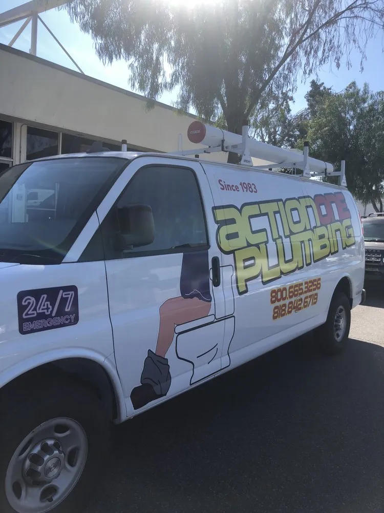 Slide of Action One Plumbing