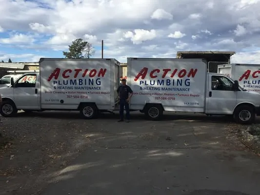 Action Plumbing and Heating Maintenance Logo