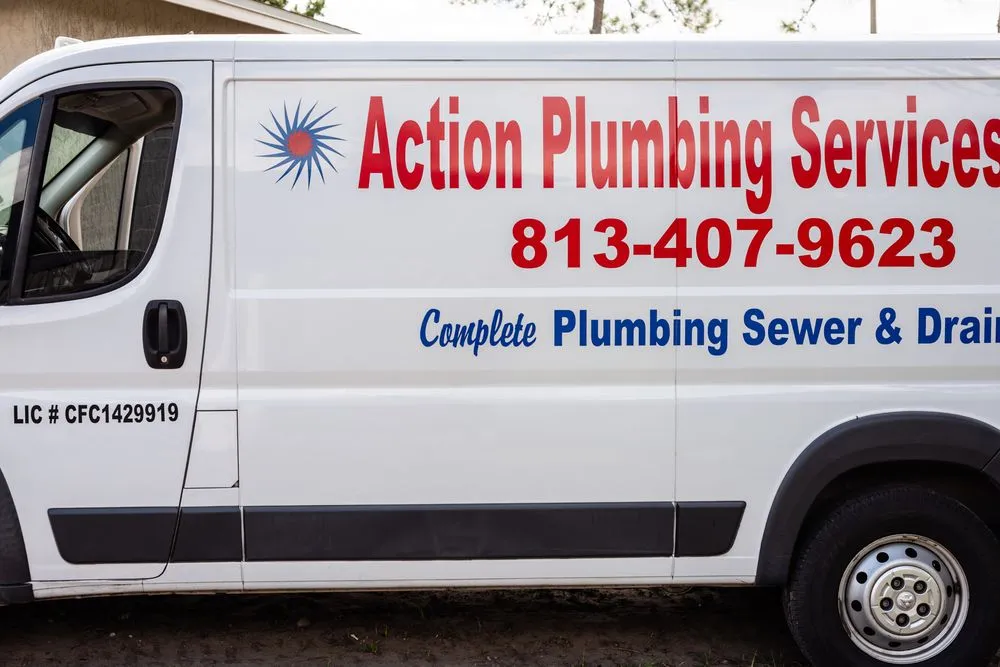 Slide of Action Plumbing Services