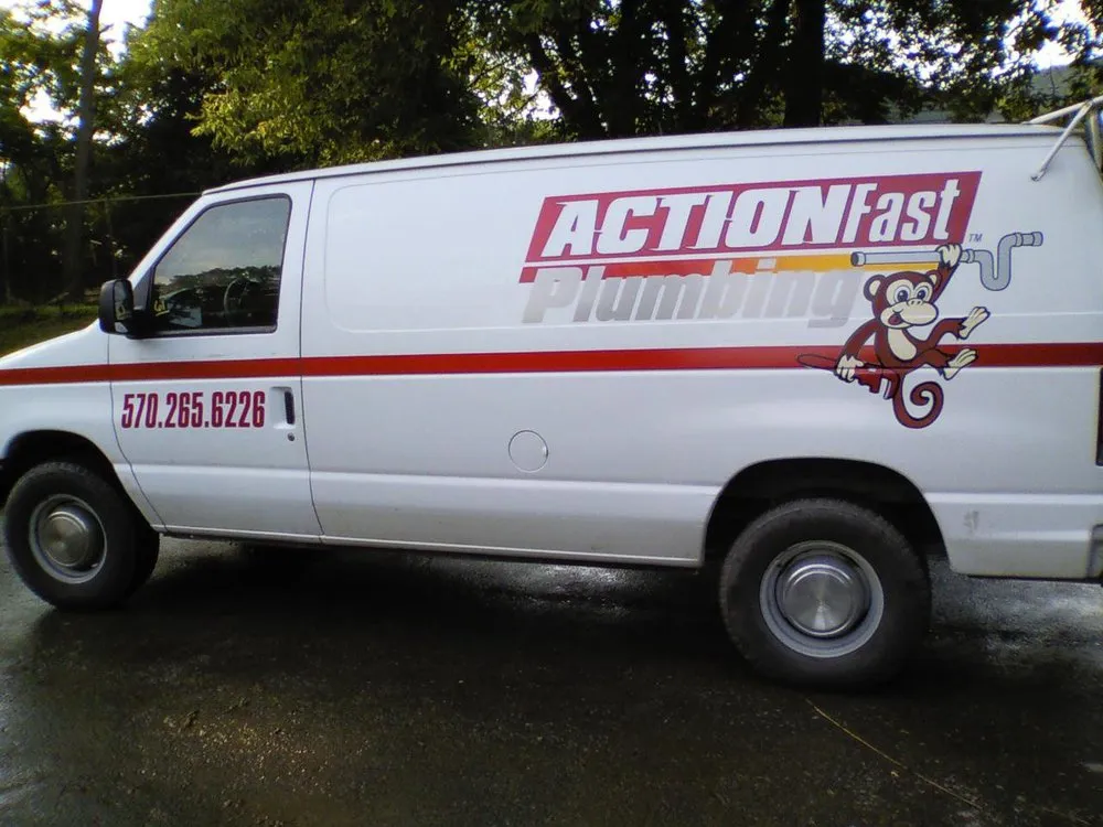 Slide of ActionFast Plumbing & Seamless Gutters