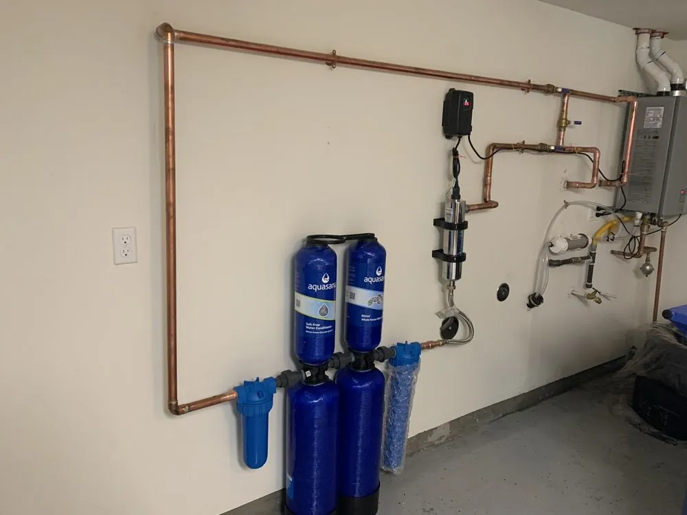 Slide of Active Plumbing and Water Heaters