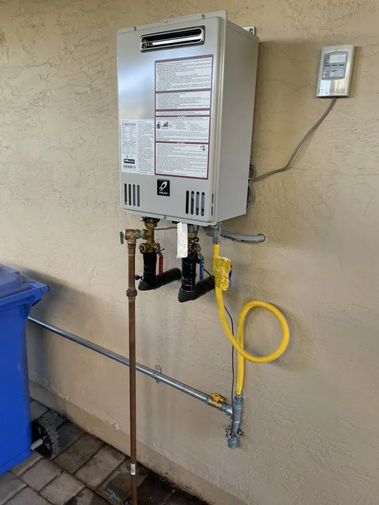 Slide of Active Plumbing and Water Heaters