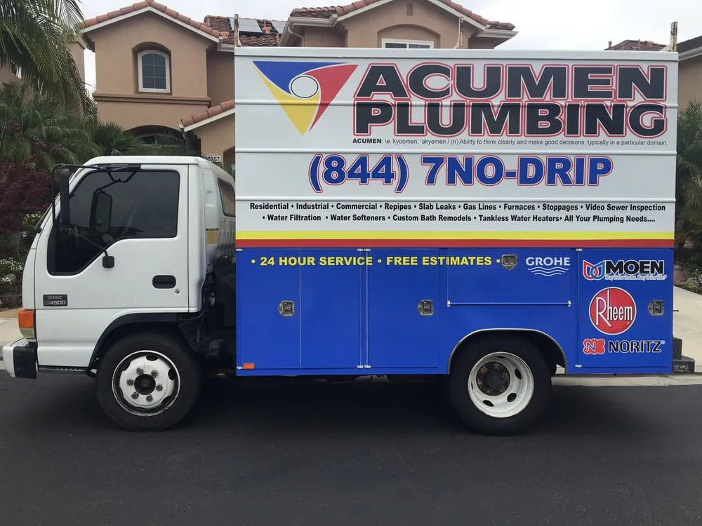 Slide of Acumen Plumbing