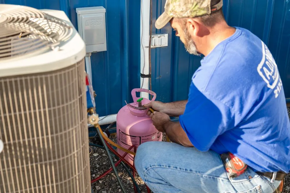 Slide of AD Binder Plumbing & Heating