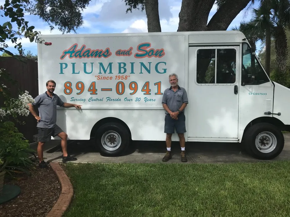 Slide of Adams & Son Plumbing