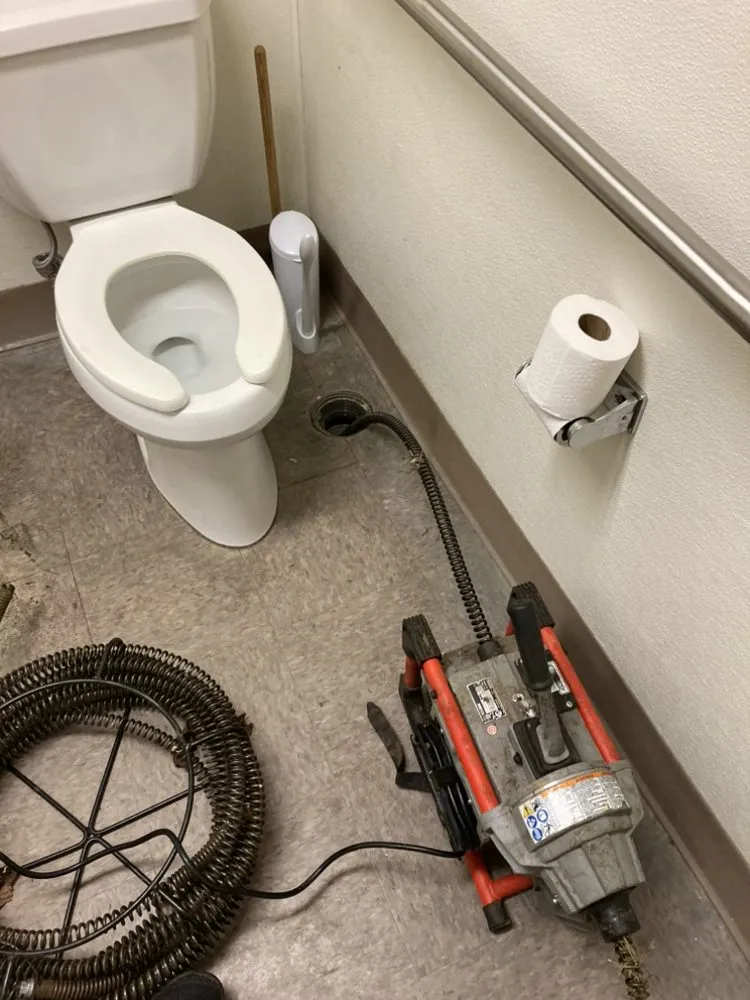 Slide of Adam's Drain Cleaning