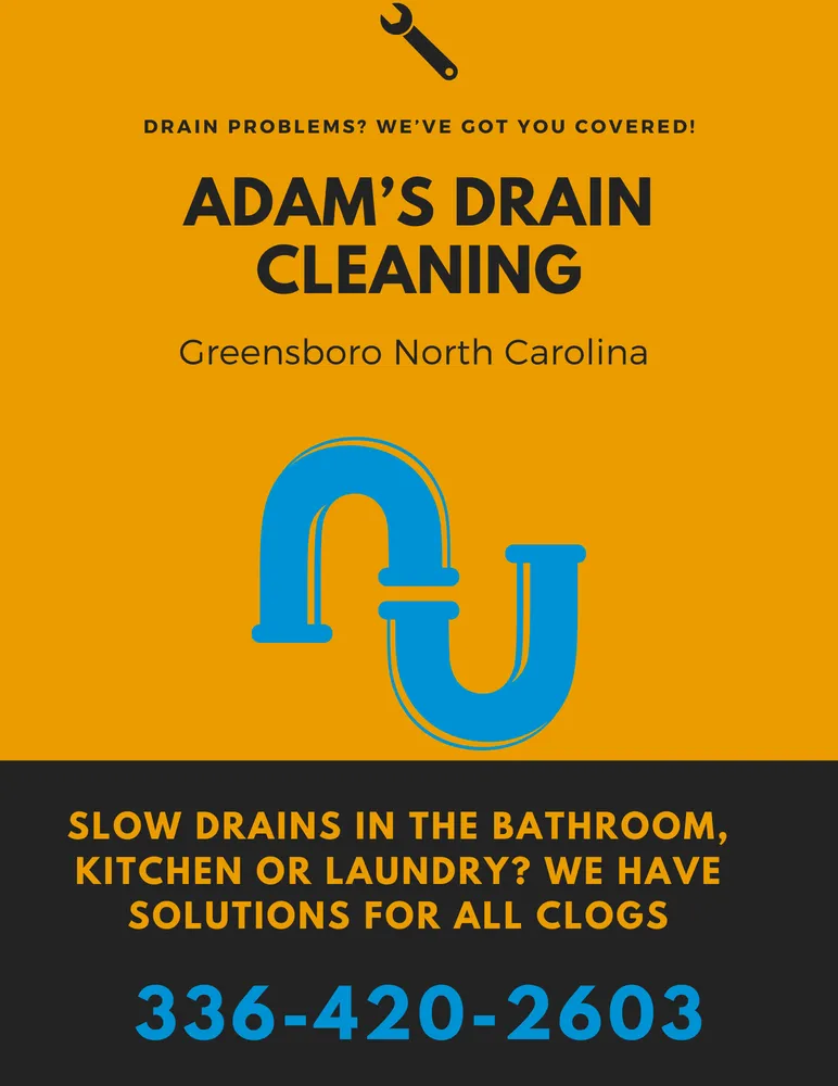 Slide of Adam's Drain Cleaning