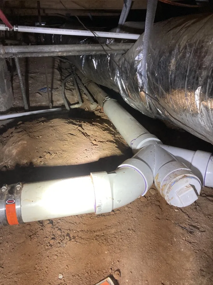 Slide of Adam's Drain Cleaning