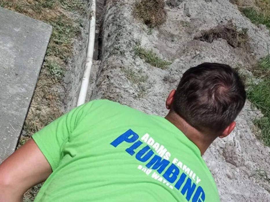 Slide of Adams Family Plumbing and Water