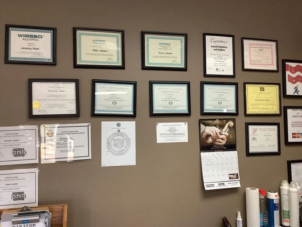 Slide of Adams Plumbing & Heating