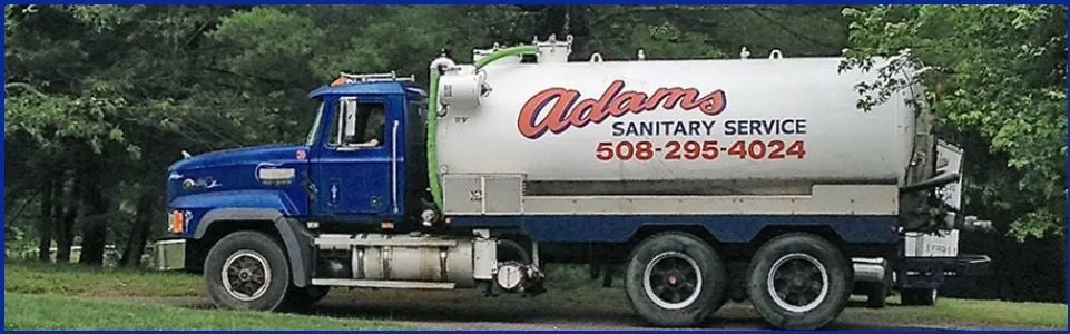 Slide of Adams Sanitary Service