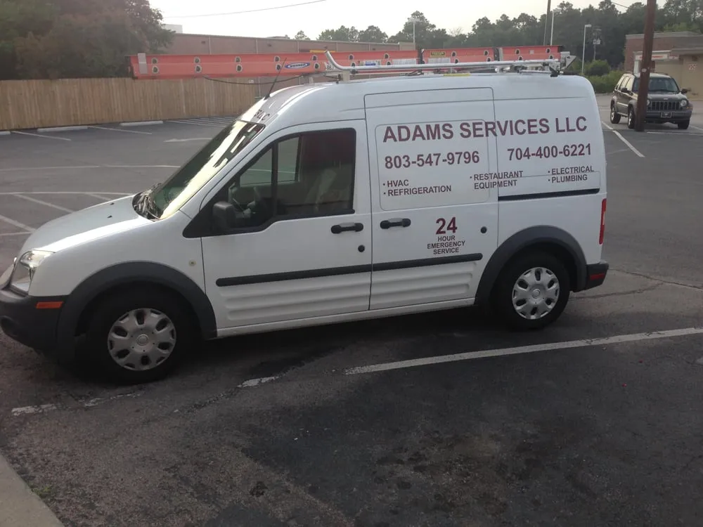 Slide of Adams Services