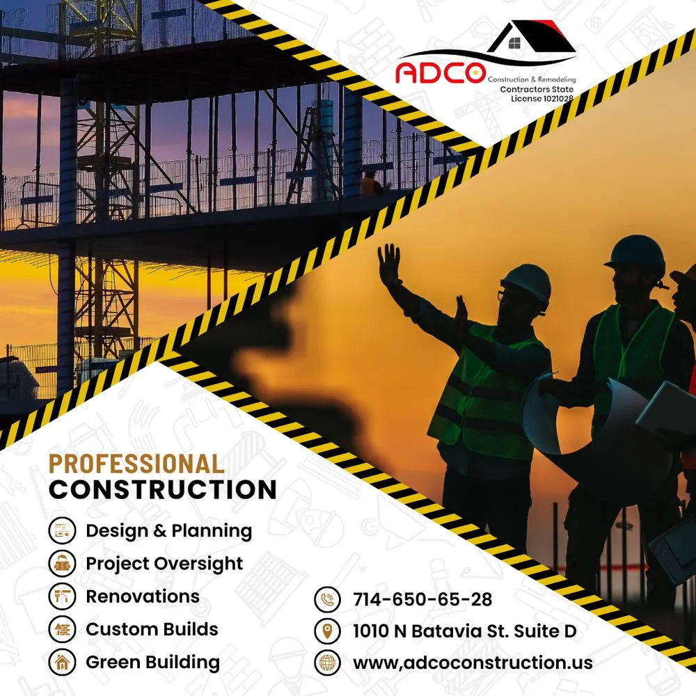 Slide of ADCO Construction
