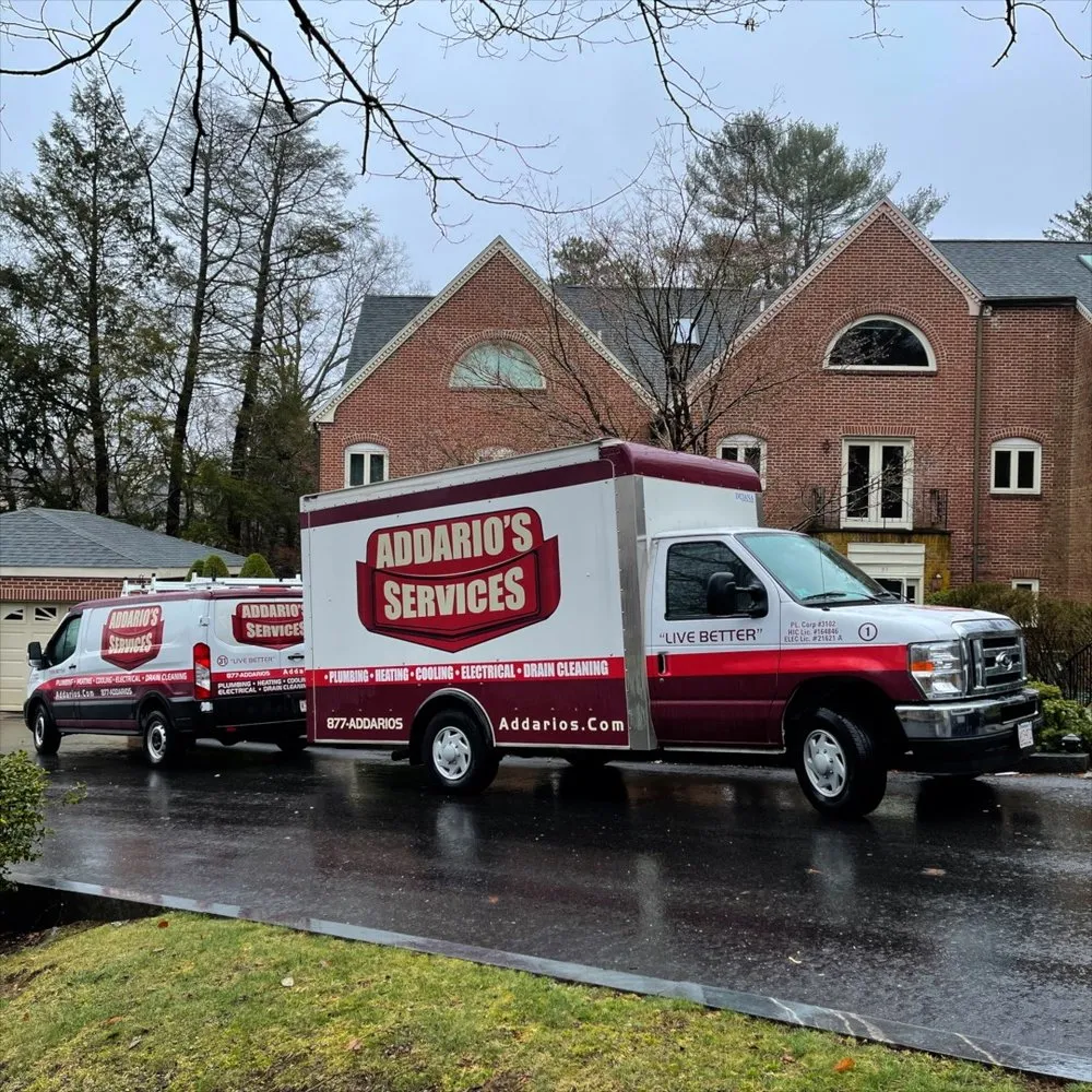 Professional water heater service experts serving Wilmington, MA - Addario's Plumbing, Heating, Cooling & Electrical Services