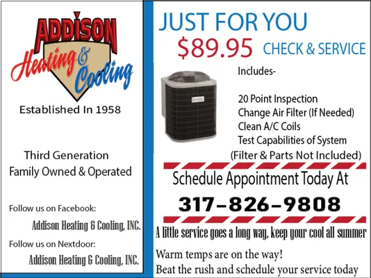 Addison Heating & Cooling Logo