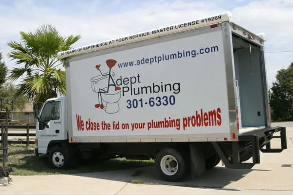 Adept Plumbing Logo