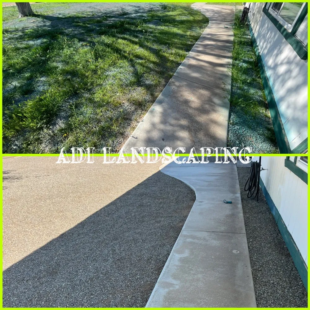 Slide of ADI Landscaping