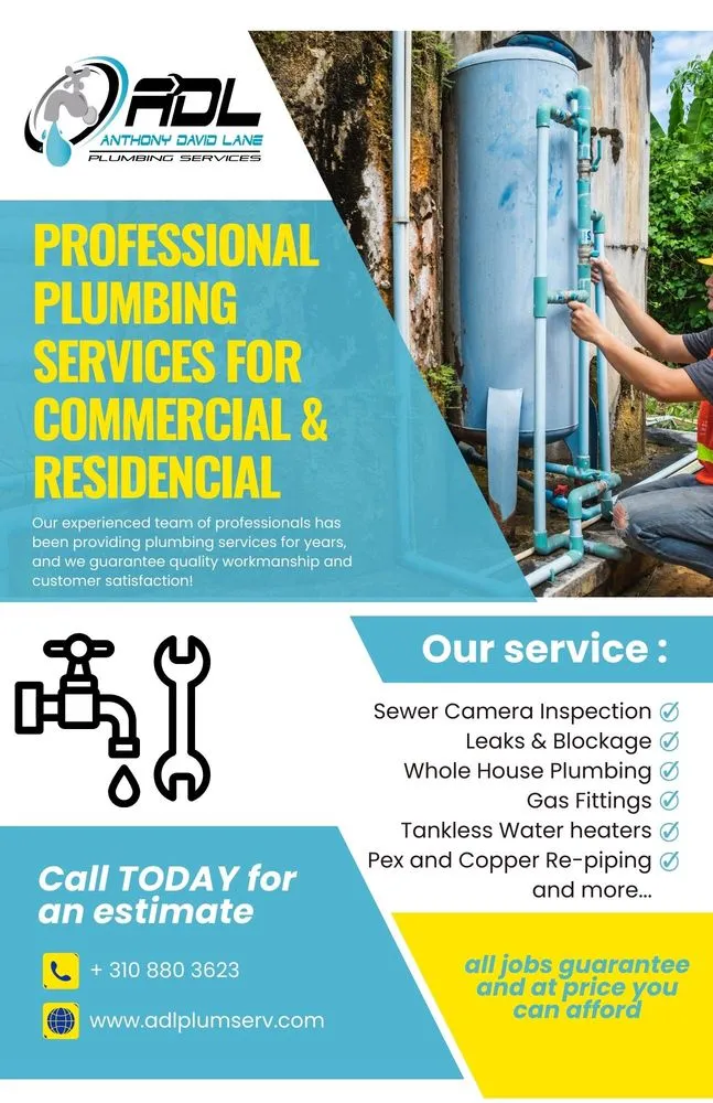 Slide of ADL Plumbing