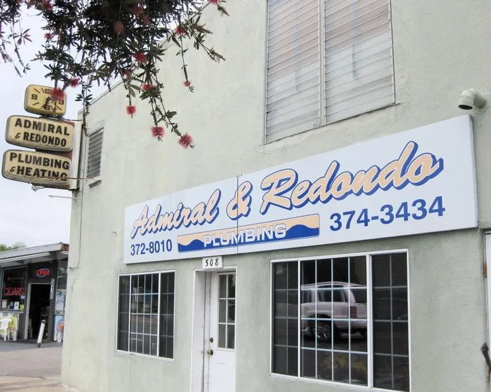 Slide of Admiral & Redondo Plumbing