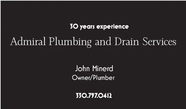 Slide of Admiral Plumbing and Drain Services