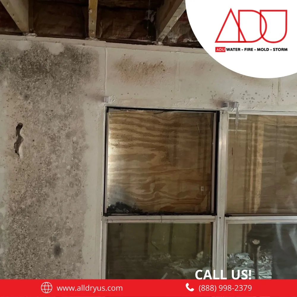 Slide of ADU Water Fire Mold Storm