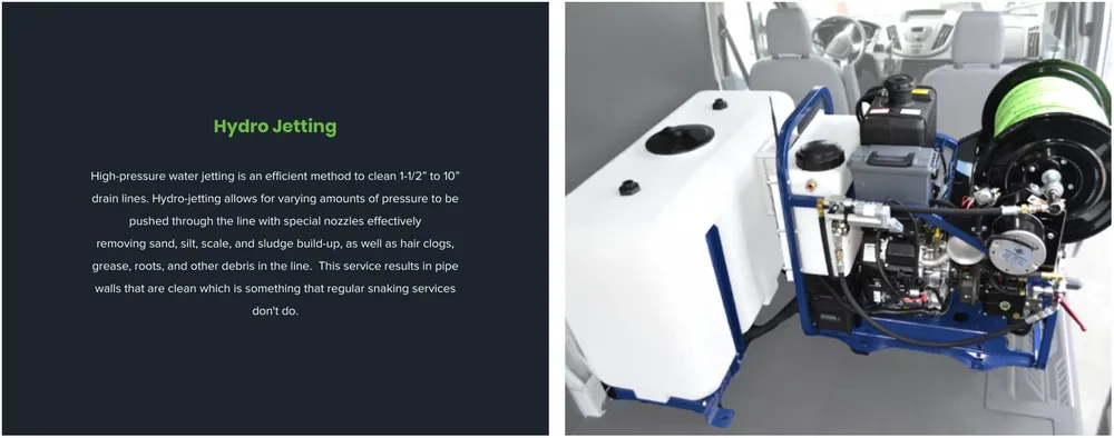 Slide of Advanced Drain Line Solutions