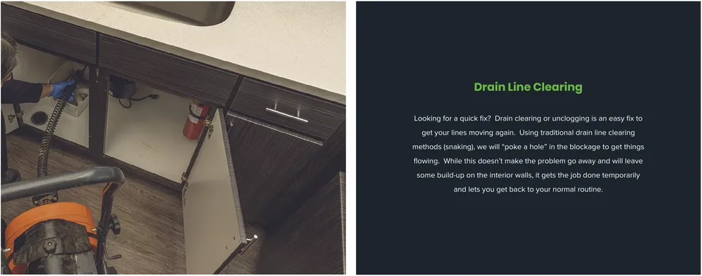 Slide of Advanced Drain Line Solutions