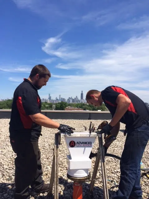 Slide of Advanced Pipe Repair