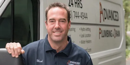 Slide of Advanced Plumbing and Drain