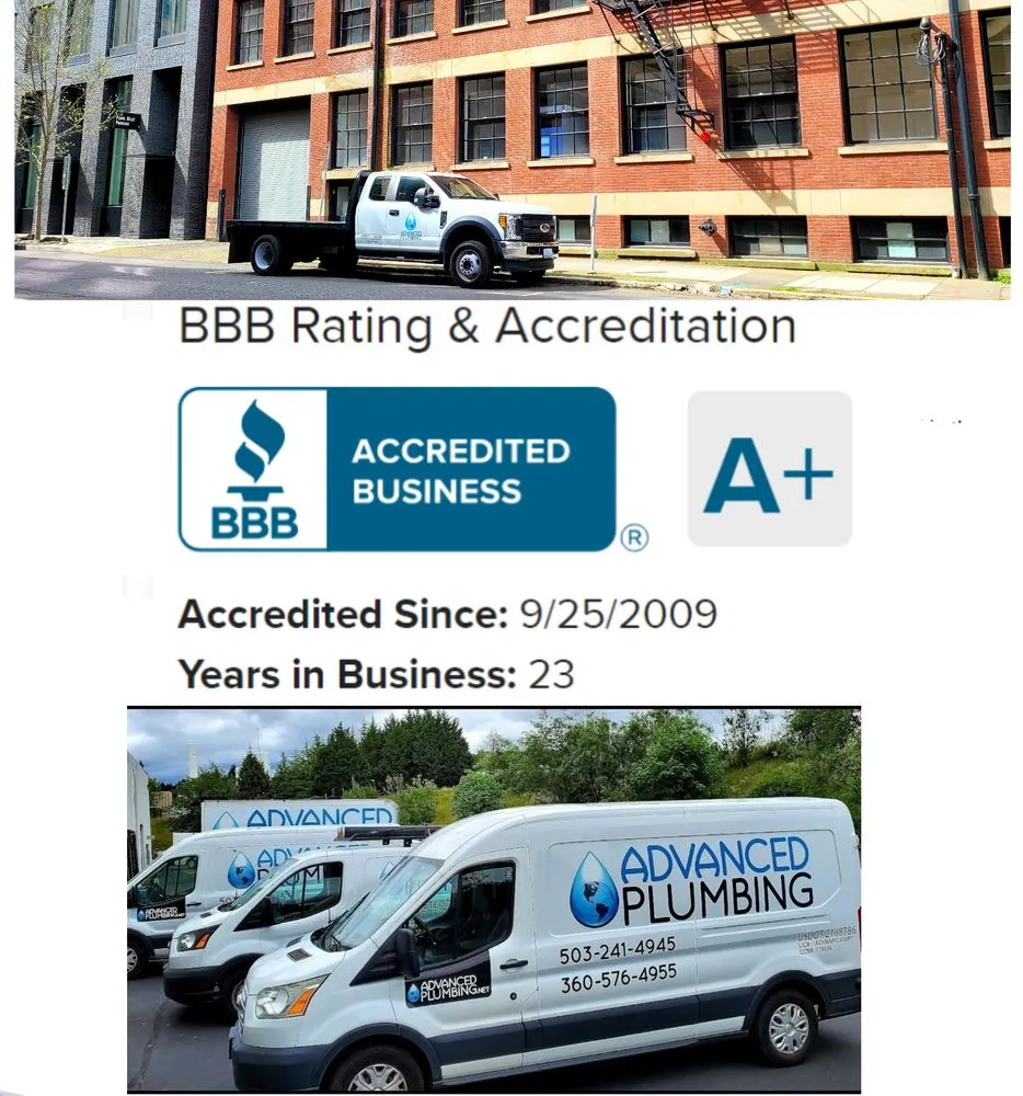 Slide of Advanced Plumbing