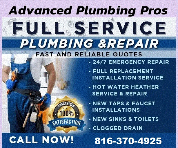 Slide of Advanced Plumbing Pros