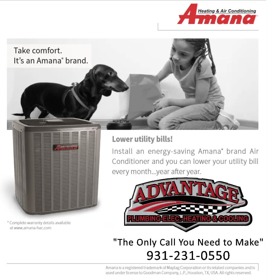Emergency plumbing repair in Ethridge, TN by Advantage Plumbing, Electric, Heating & Cooling
