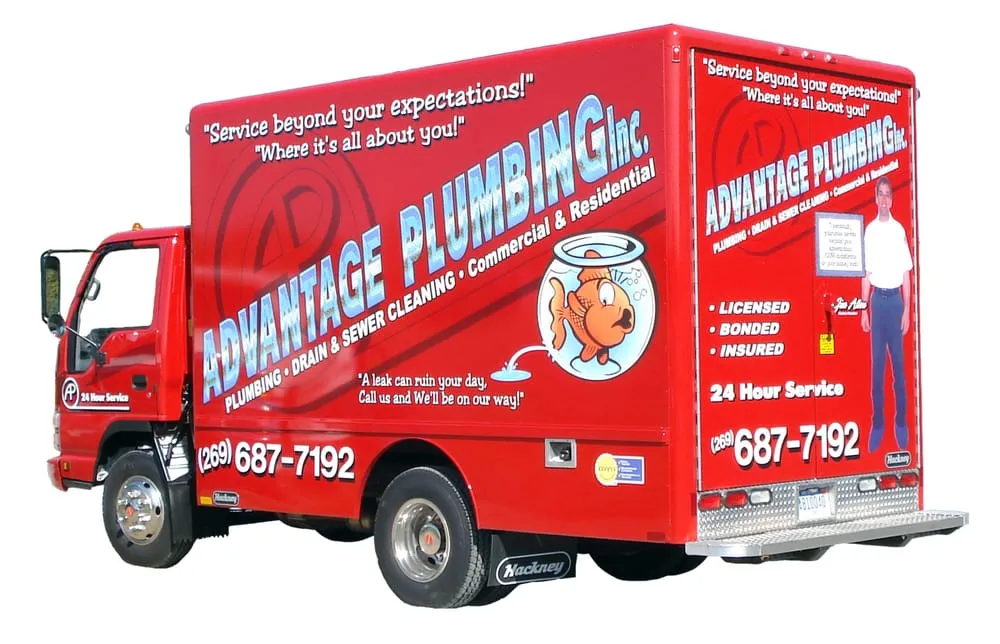Slide of Advantage Plumbing