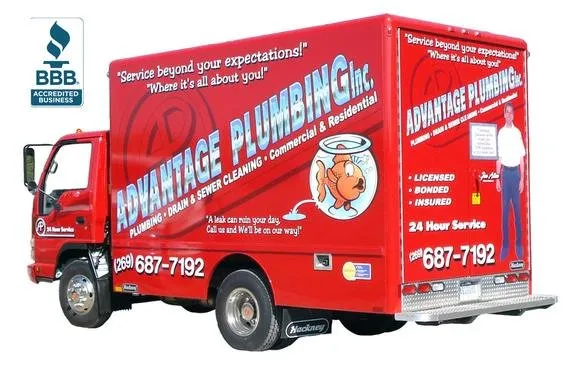 Slide of Advantage Plumbing