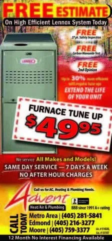 Slide of Advent Heat Air, Plumbing & Electric