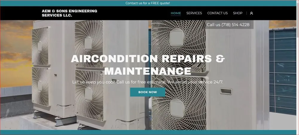 Slide of AEM And Sons Engineering Services