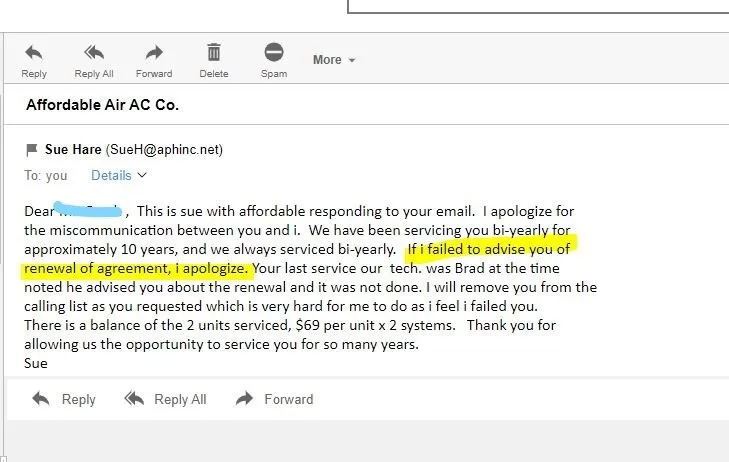 Slide of Affordable Air & Plumbing