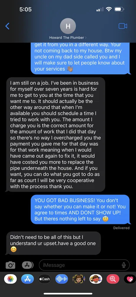 Slide of Affordable drain cleaning and more