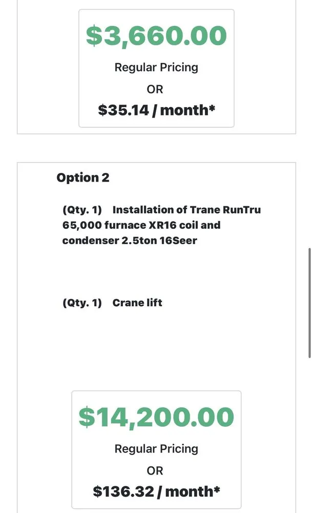 Slide of AFFORDABLE FIXES Heating Cooling Plumbing