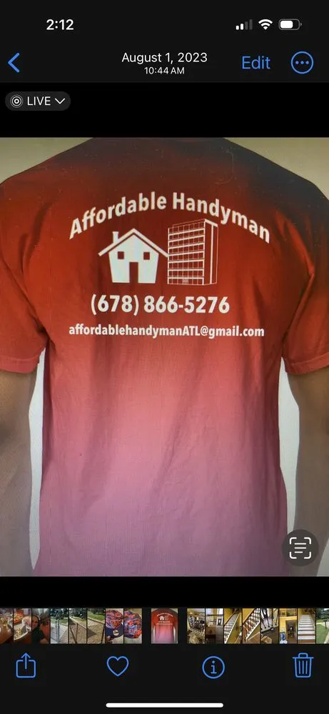 Slide of Affordable Handyman