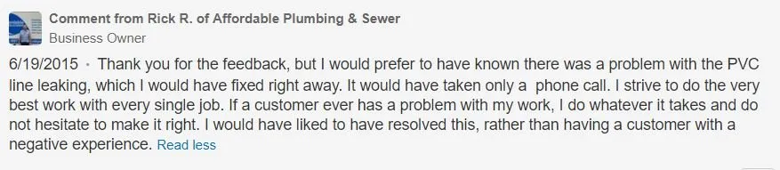 Affordable emergency plumbing experts serving Kansas City, MO - Affordable Plumbing & Sewer
