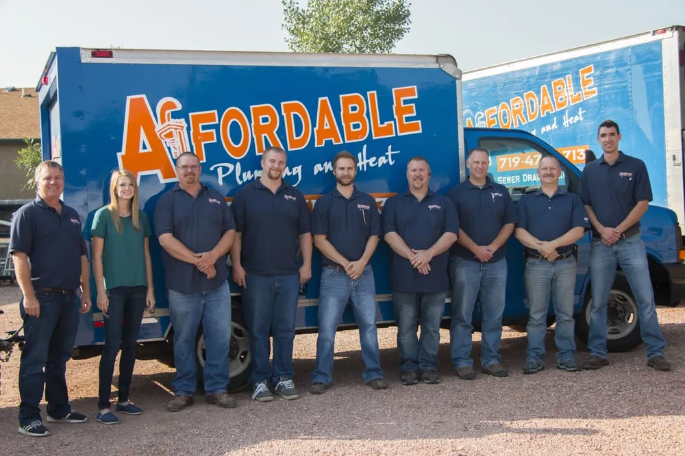 Top-rated water heater service in Colorado Springs, CO by Affordable Plumbing Heat & Electrical