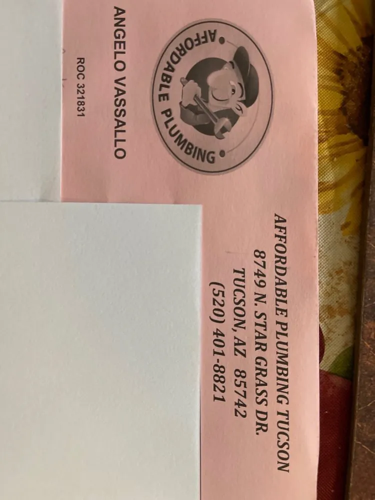 Slide of Affordable Plumbing