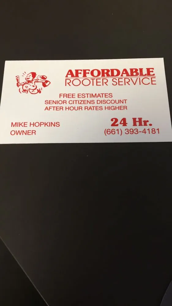 Slide of Affordable Rooter Service
