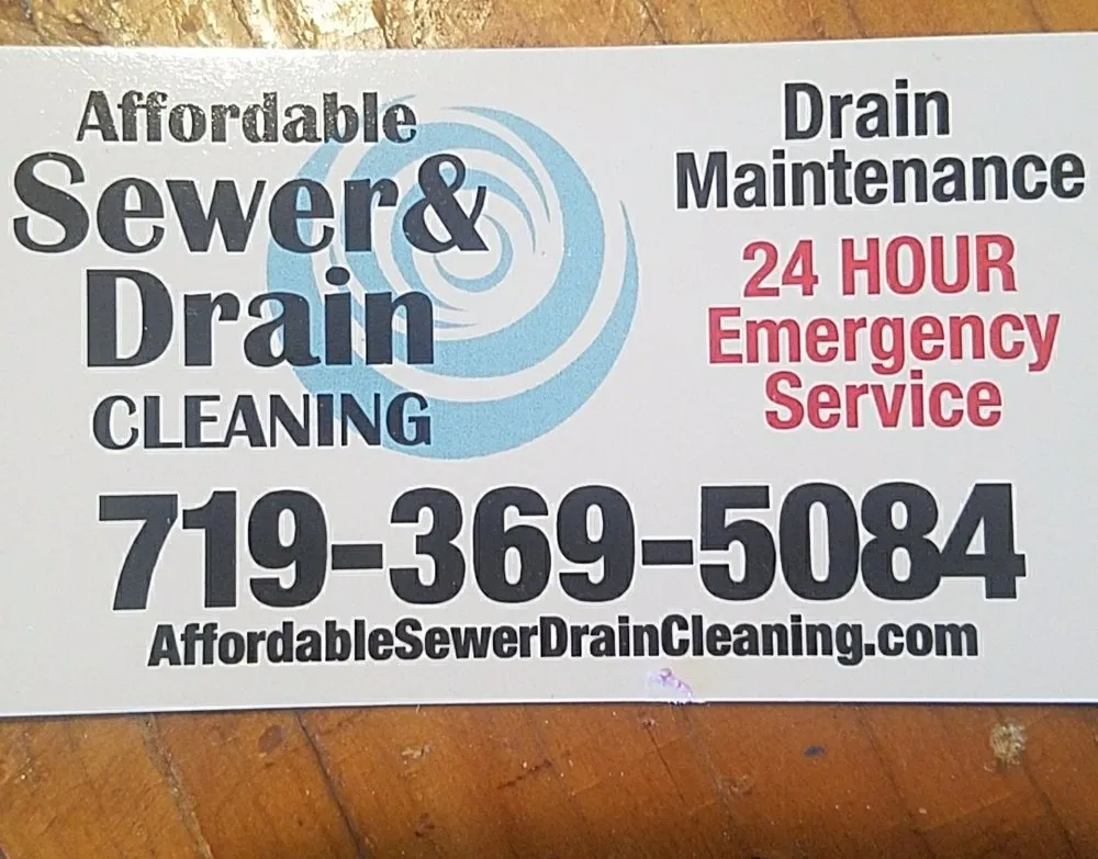 Slide of Affordable Sewer & Drain Cleaning