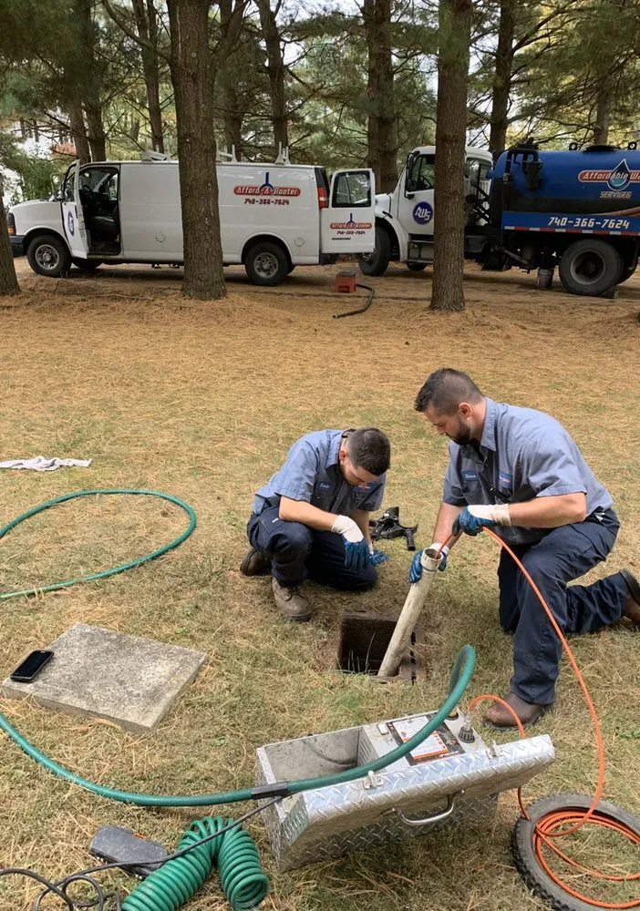 Affordable drain cleaning in Newark, OH by Affordable Waste Services
