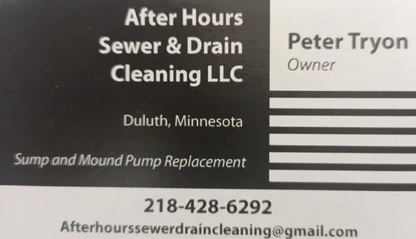 After Hours Sewer & Drain Cleaning Logo
